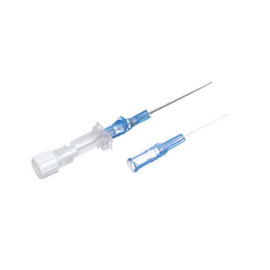 Catéter intravenoso 22 G sin aletas