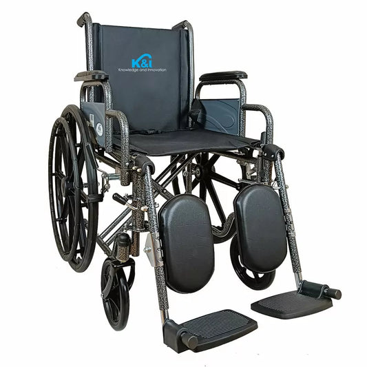 Silla de ruedas 18'' Pies elevables Silvert sport