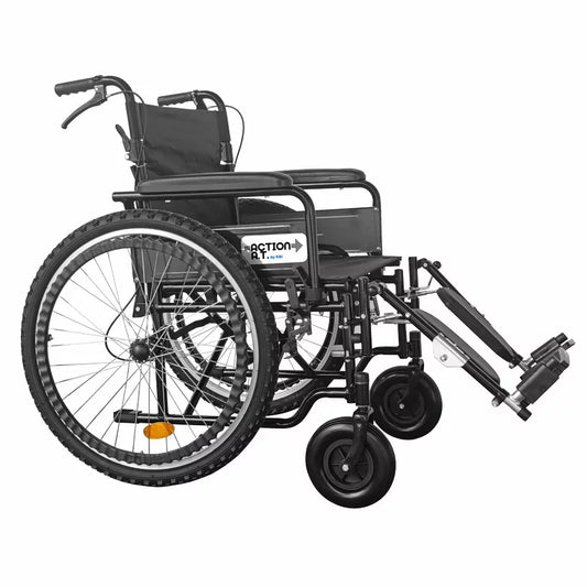 Silla de Ruedas Action Todo Terreno pies elevables