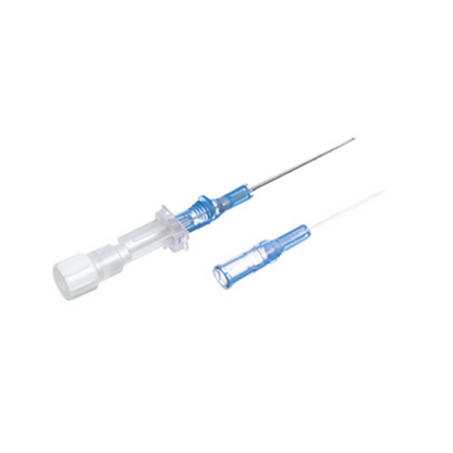 Catéter intravenoso 22 G sin aletas